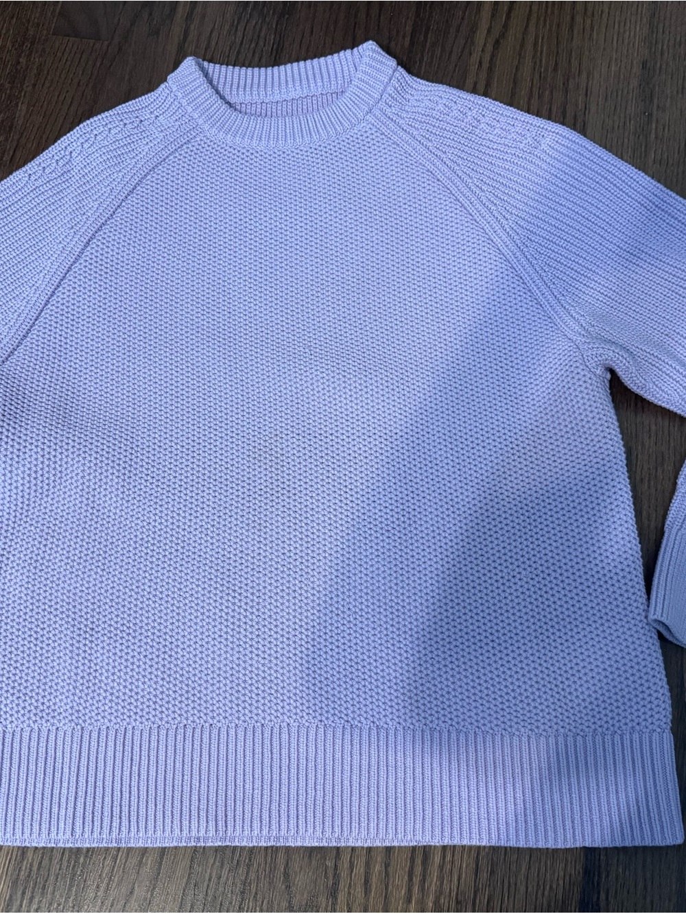 Women’s Lululemon Lightweight Crewneck Sweater in Light Lavender